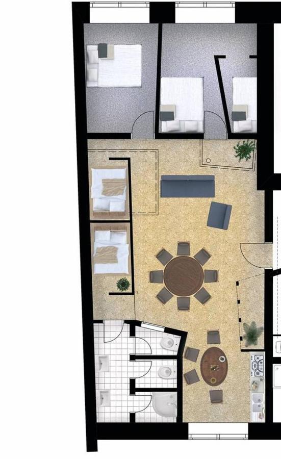 Einzigartige 140qm Loft Fur Familie Und Freunde - Am Spree! Appartement